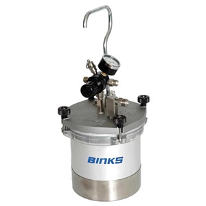 Binks SG-2 Plus Steadi-Grip Non-Agitated 2-Quart Pressure Cup 80-600