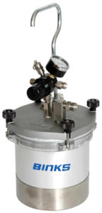 Binks SG-2 Plus Steadi-Grip Oscilating Agitator 2-Quart Pressure Cup 80-601